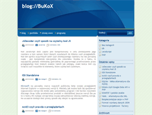 Tablet Screenshot of bukox.pl